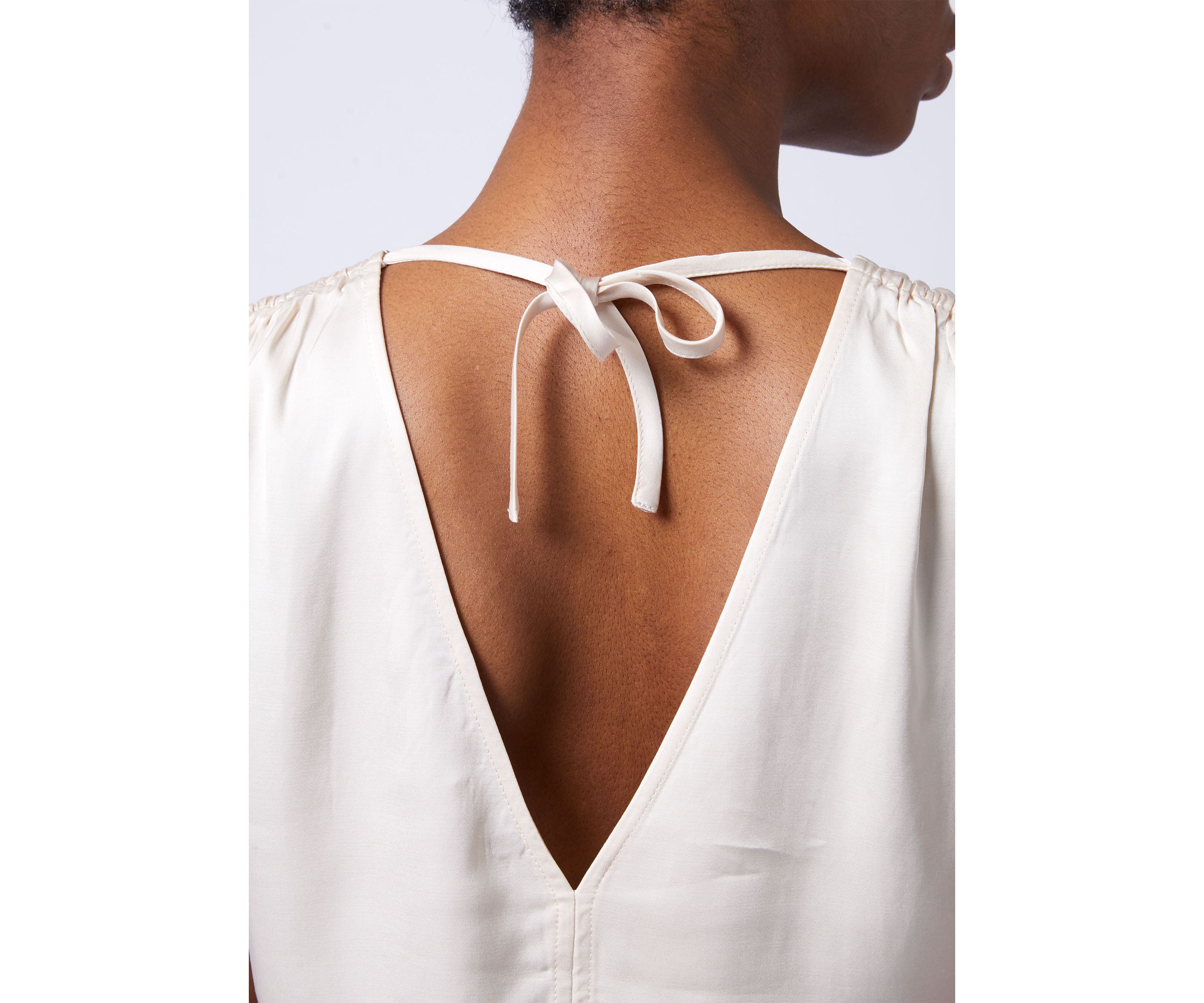 Ennis Satin Lace Top
