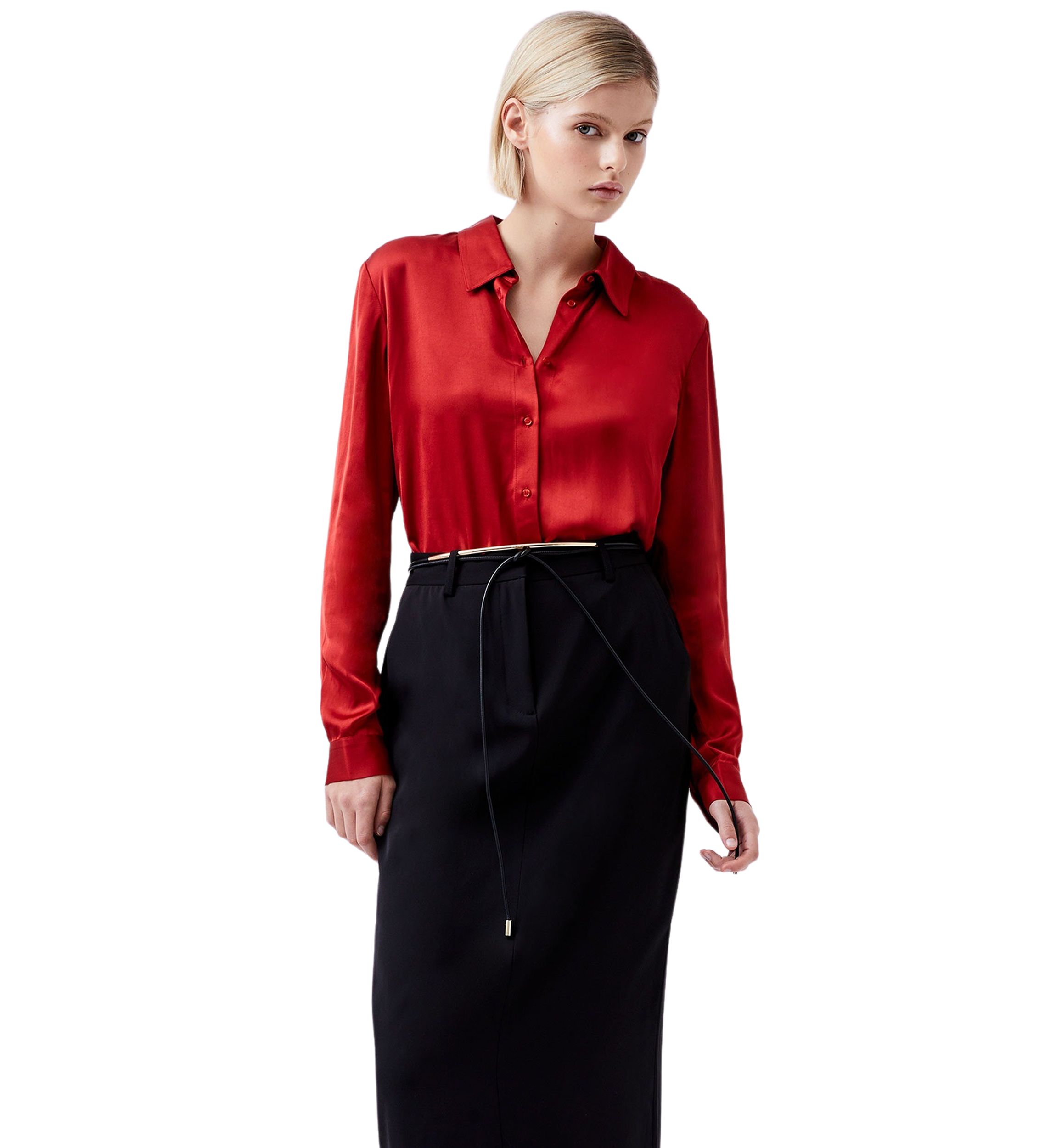 Ennis Satin Shirt