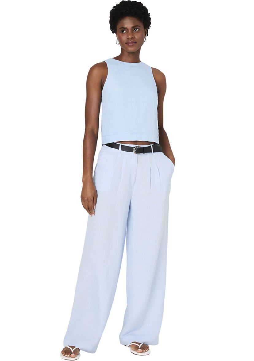 Birdie Linen Swing Top
