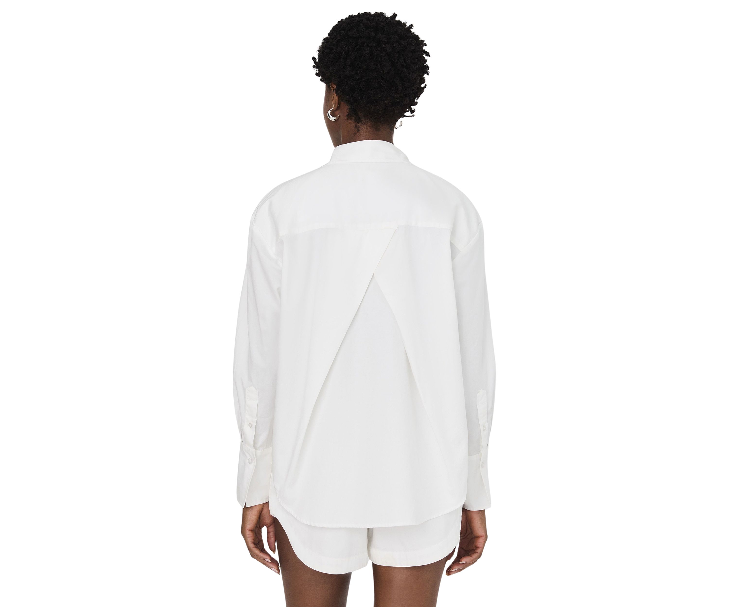 Alexis Cotton Angled Yoke Shirt