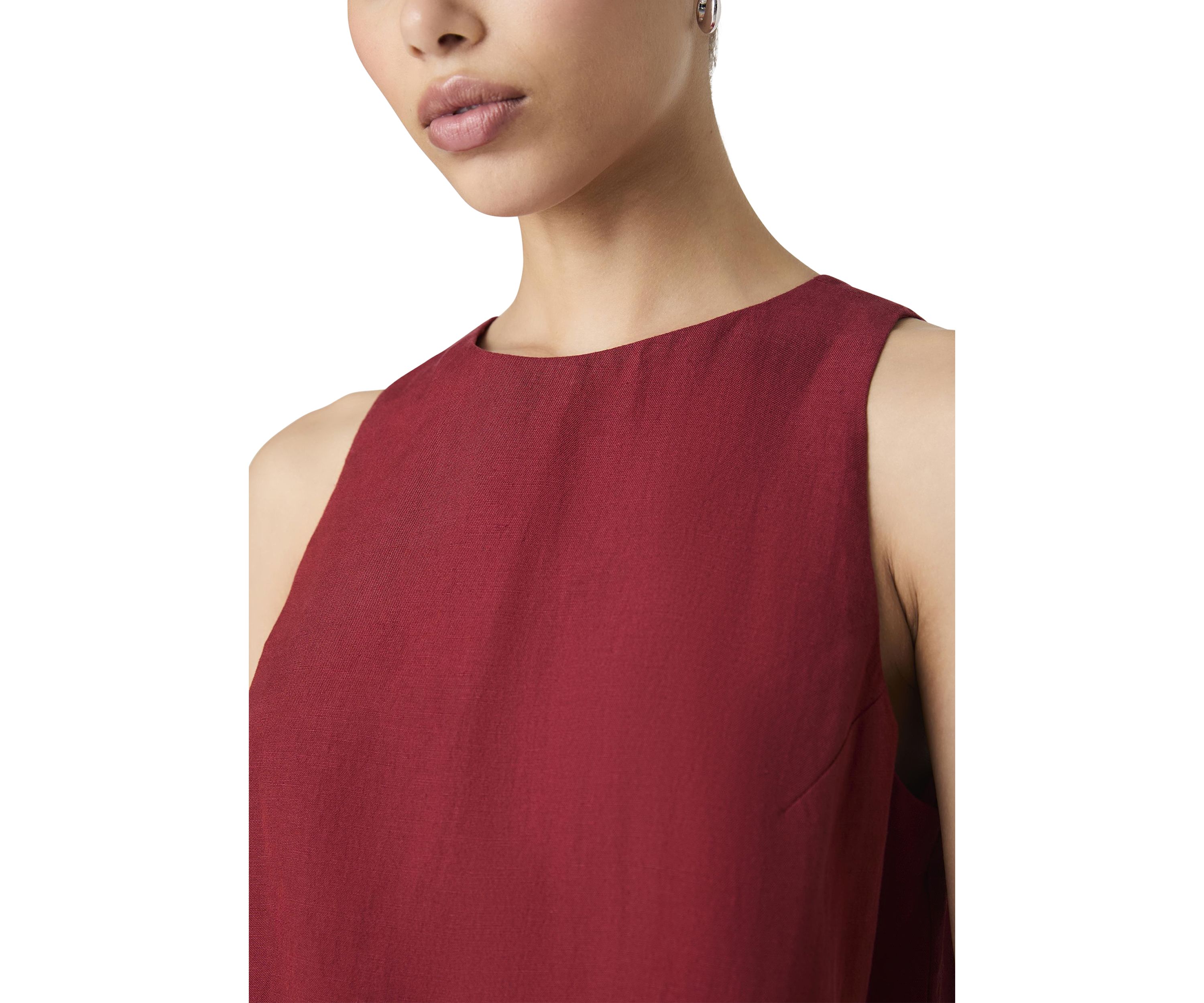 Birdie Linen Shell Top