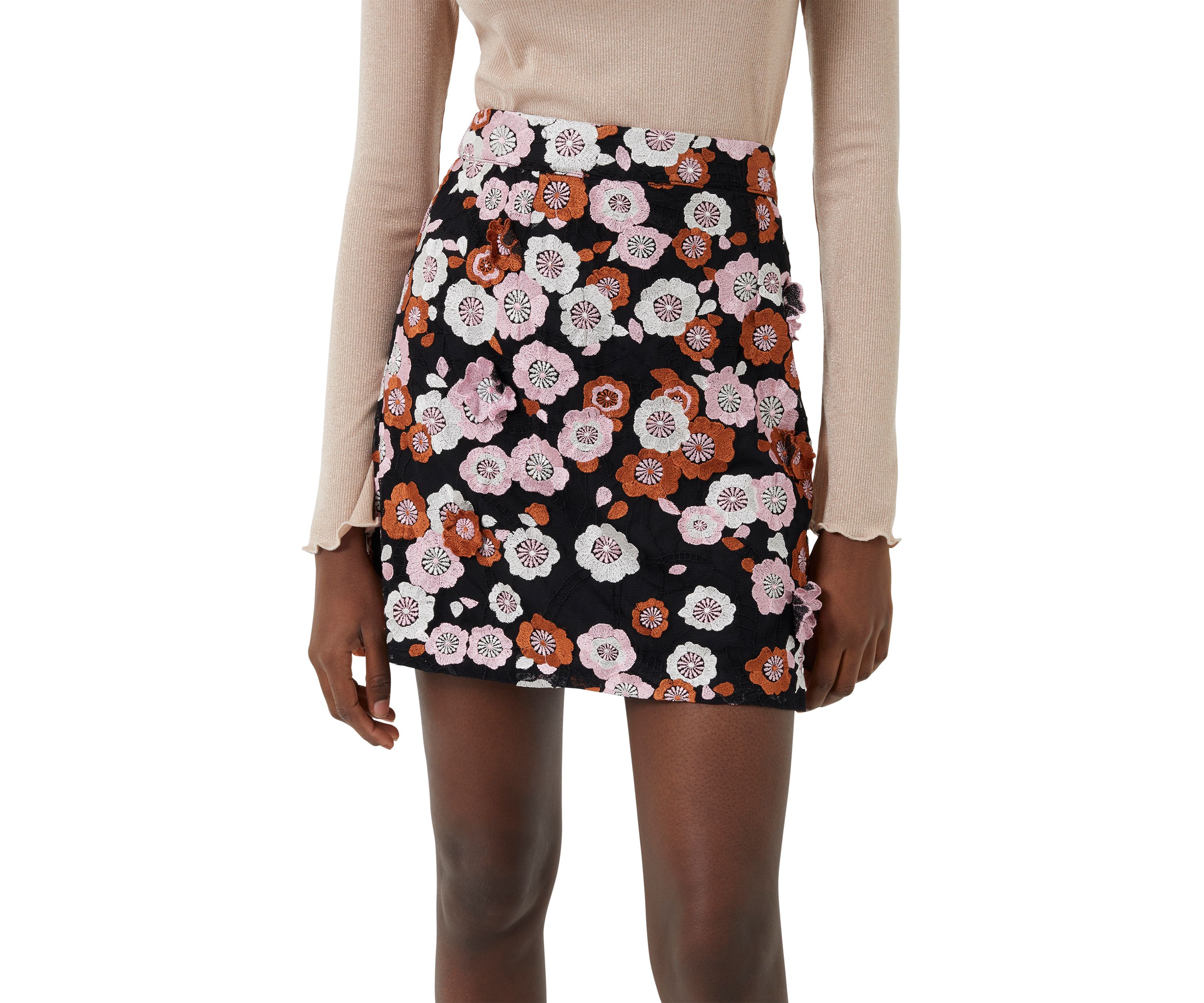 Astrid Aliyha Lace Mini Skirt