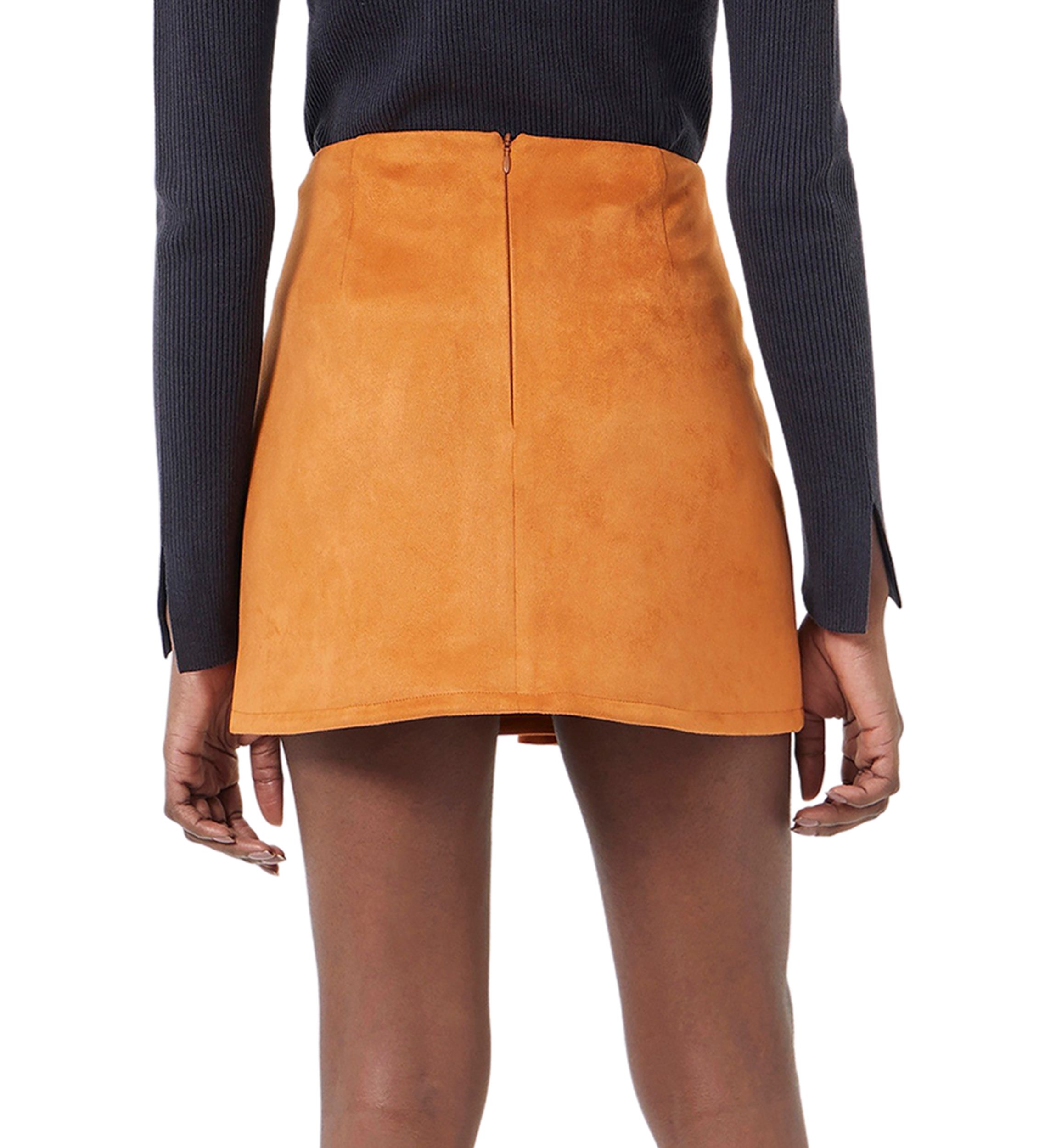Patty Drape Mini Skirt 