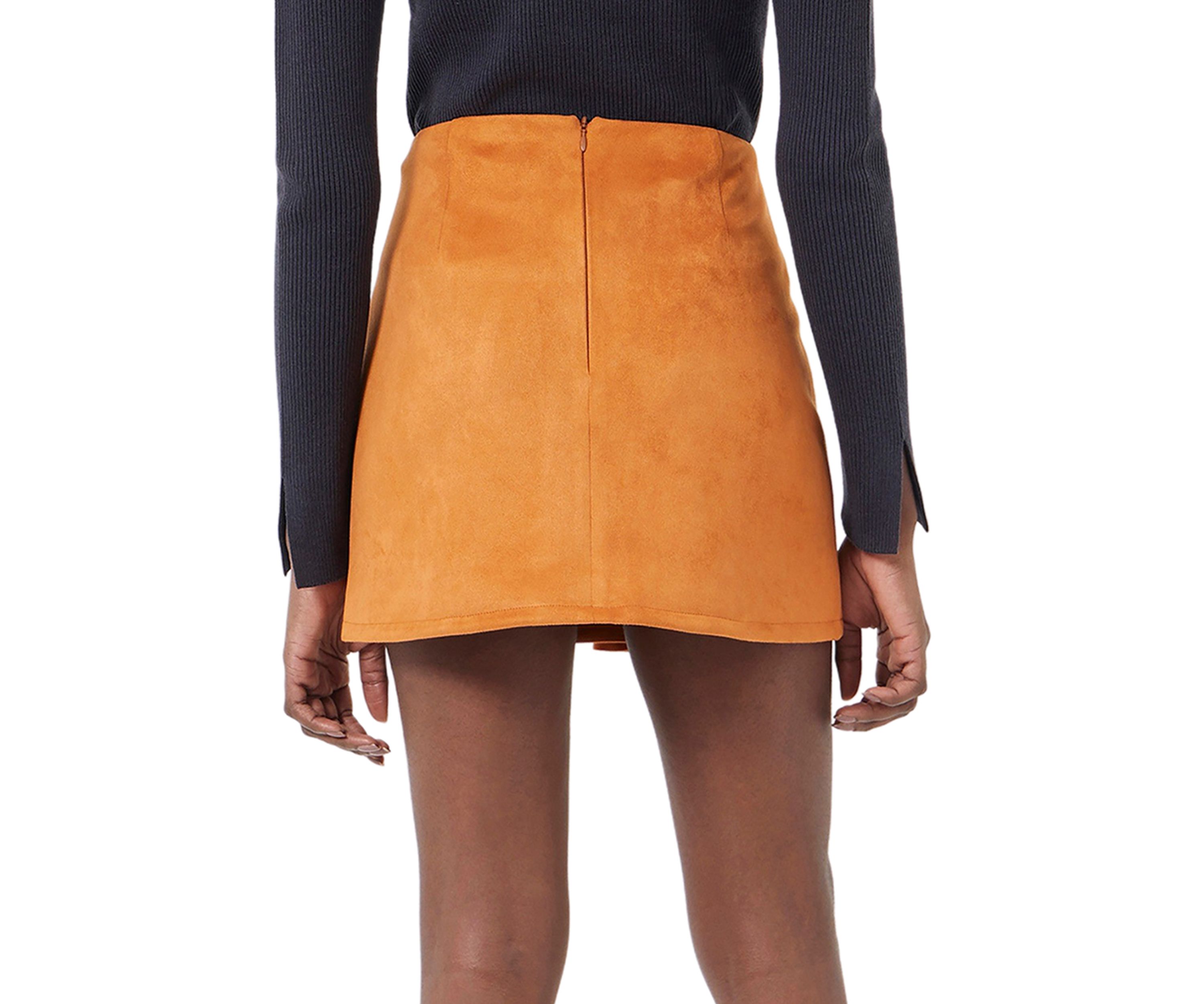 Patty Drape Mini Skirt 