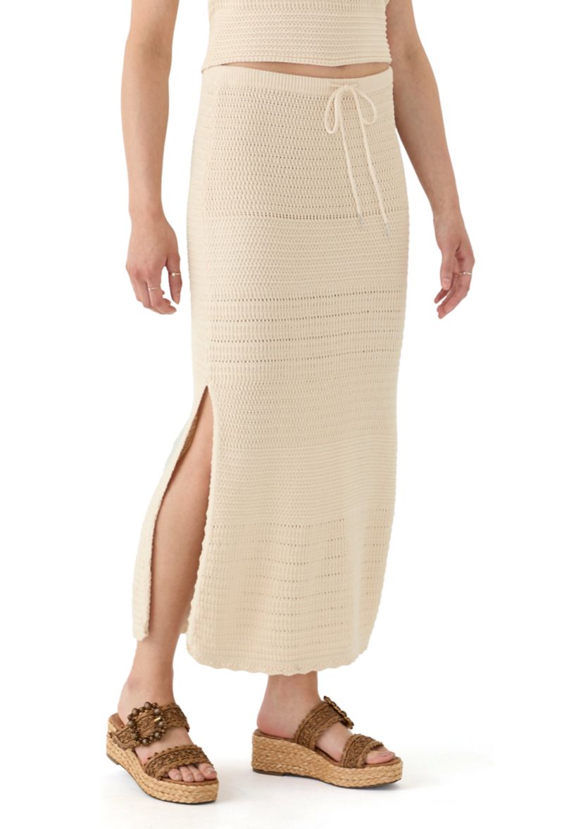 Nellis Cotton Side Slit Skirt