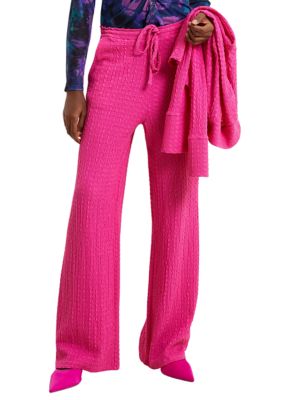 Women's Textured Trousers