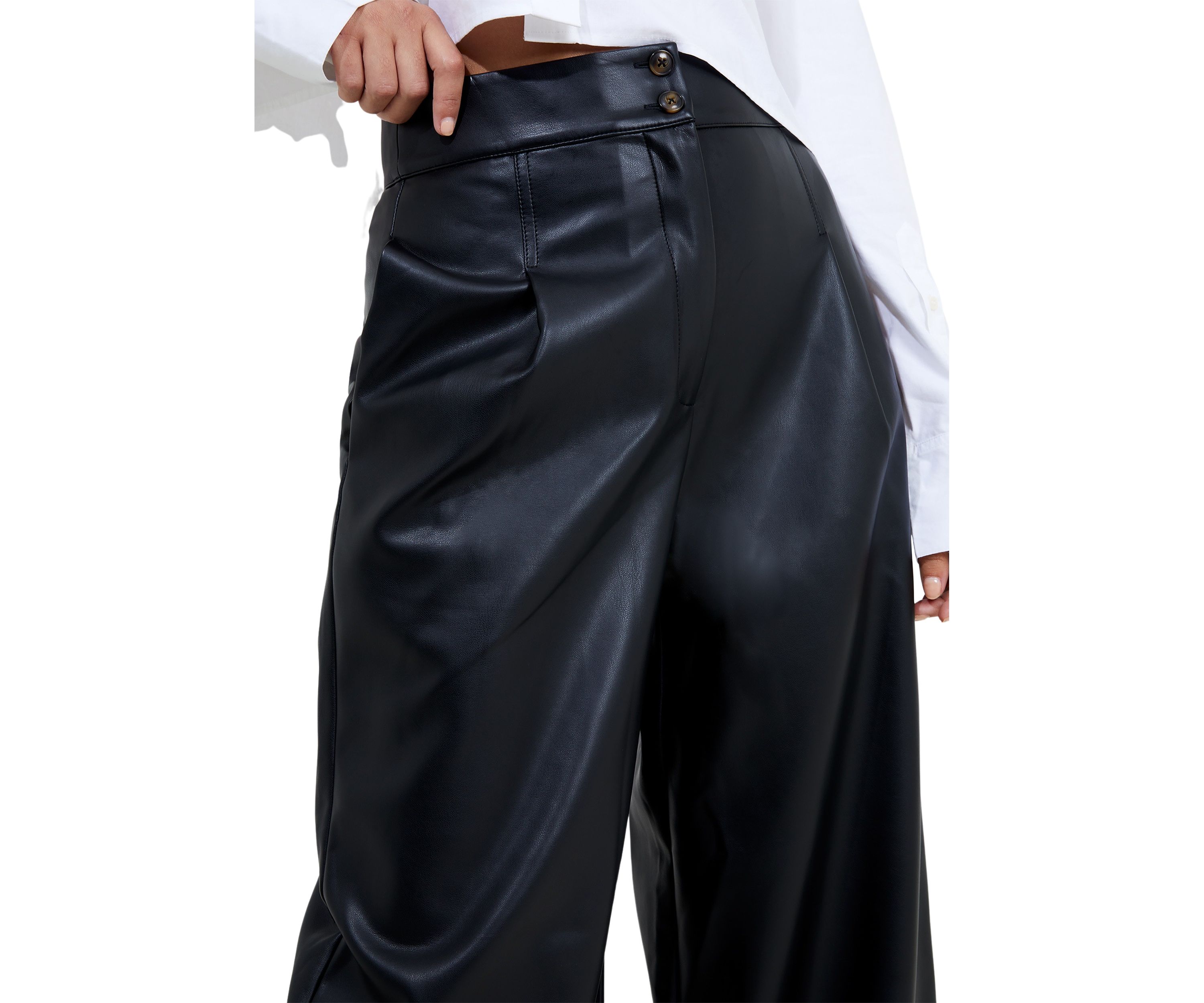 Crolenda PU Pants