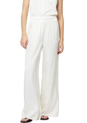 French Connection Women's Ennis Satin Elasticated Trousers