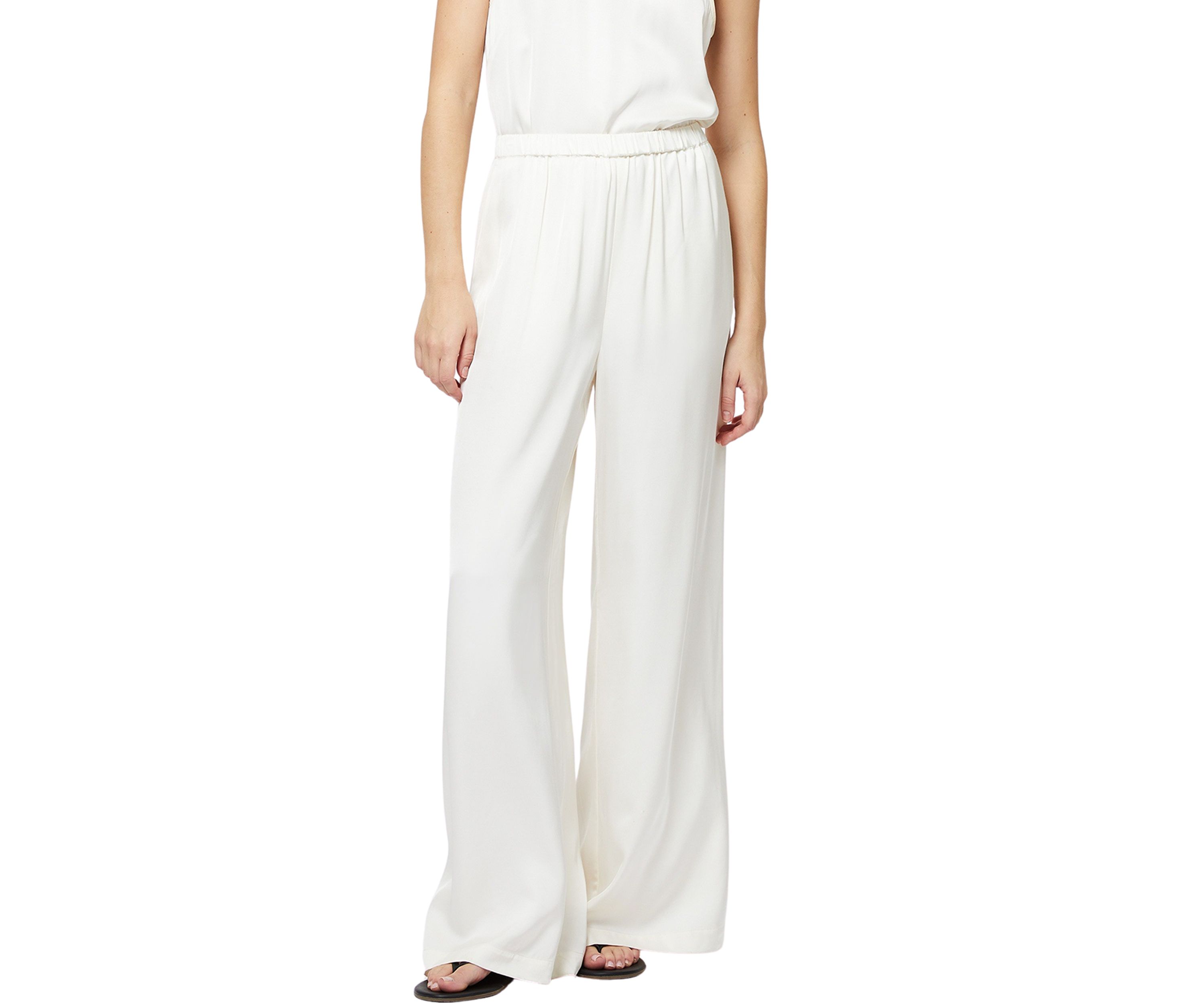 Ennis Satin Elasticated Trousers 