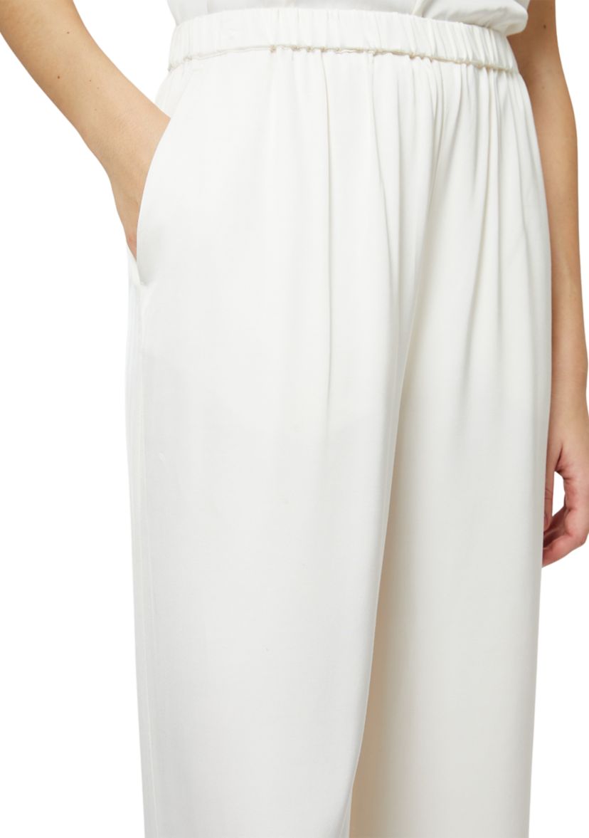 Ennis Satin Elasticated Trousers 