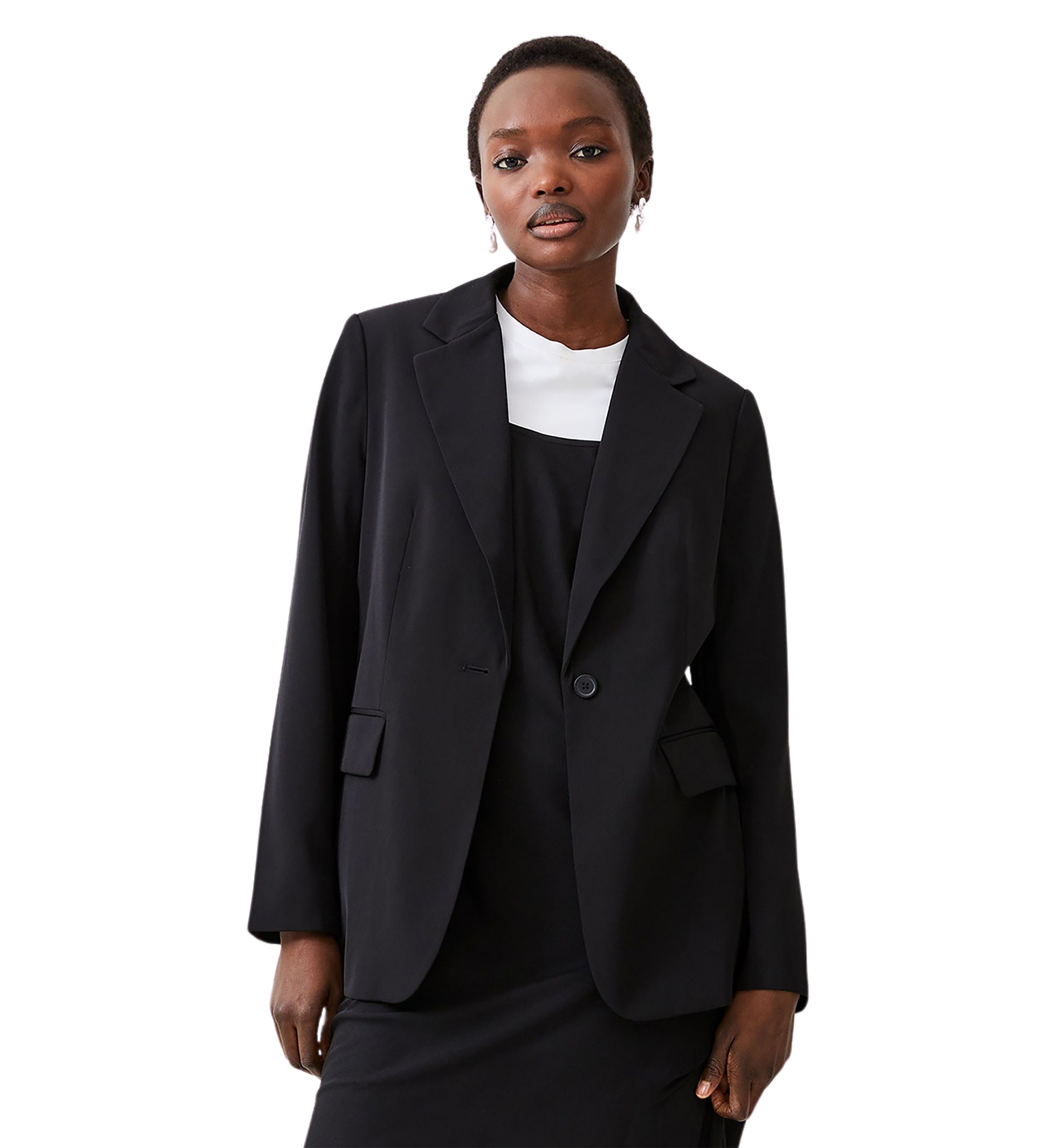 Harrie Suiting Single Breasted Blazer