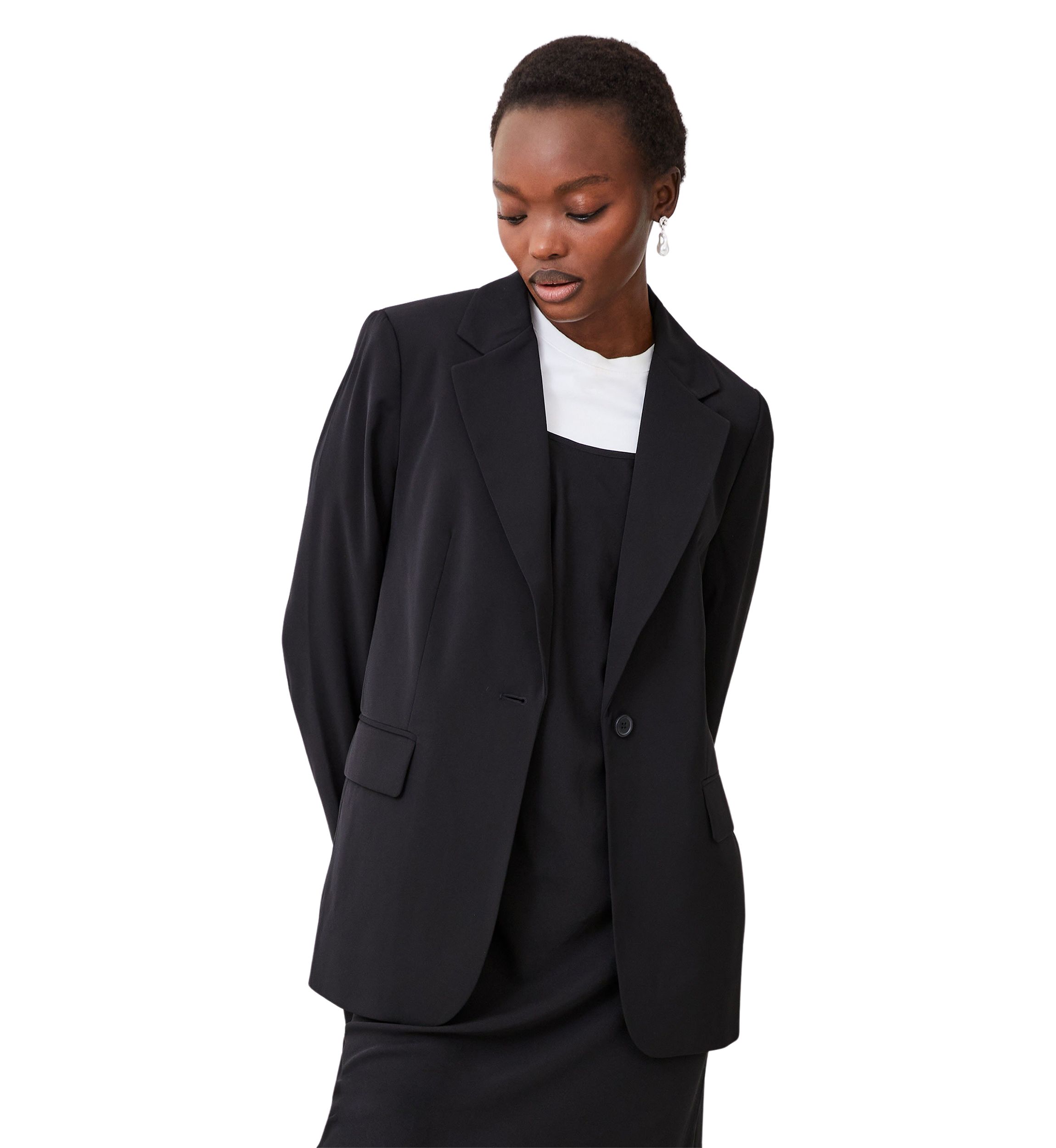 Harrie Suiting Single Breasted Blazer