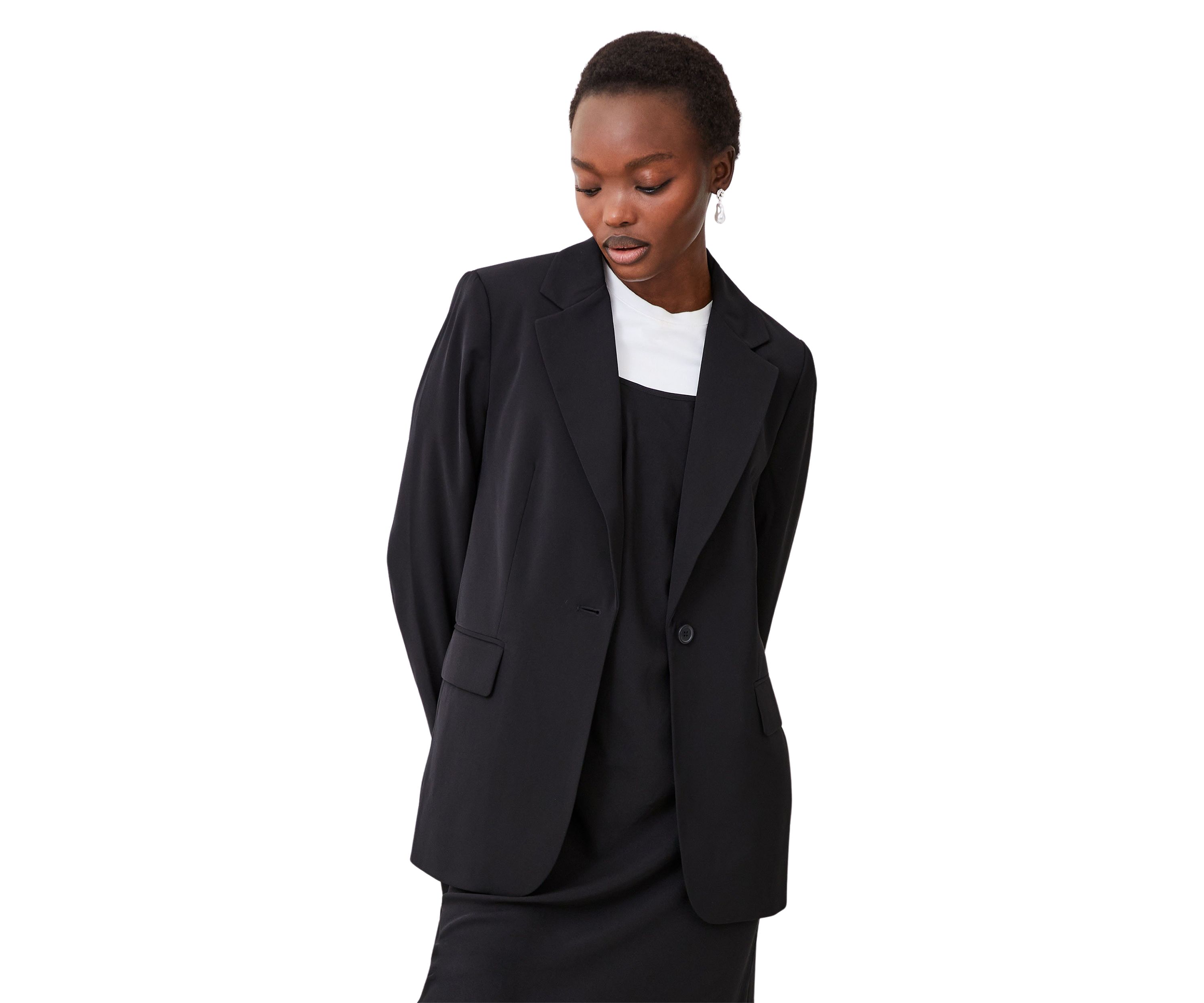 Harrie Suiting Single Breasted Blazer