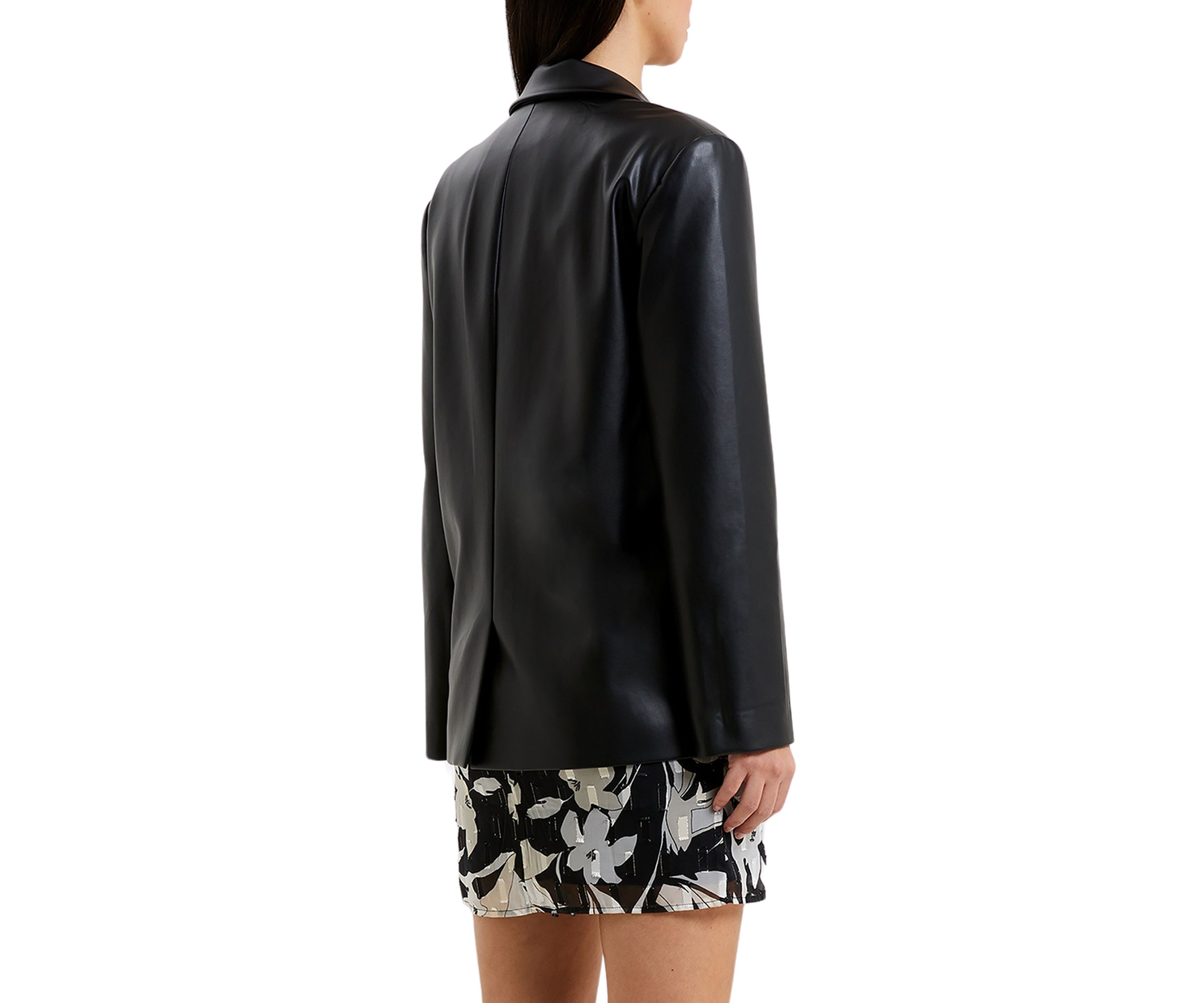 Crolenda Polyurethane Blazer