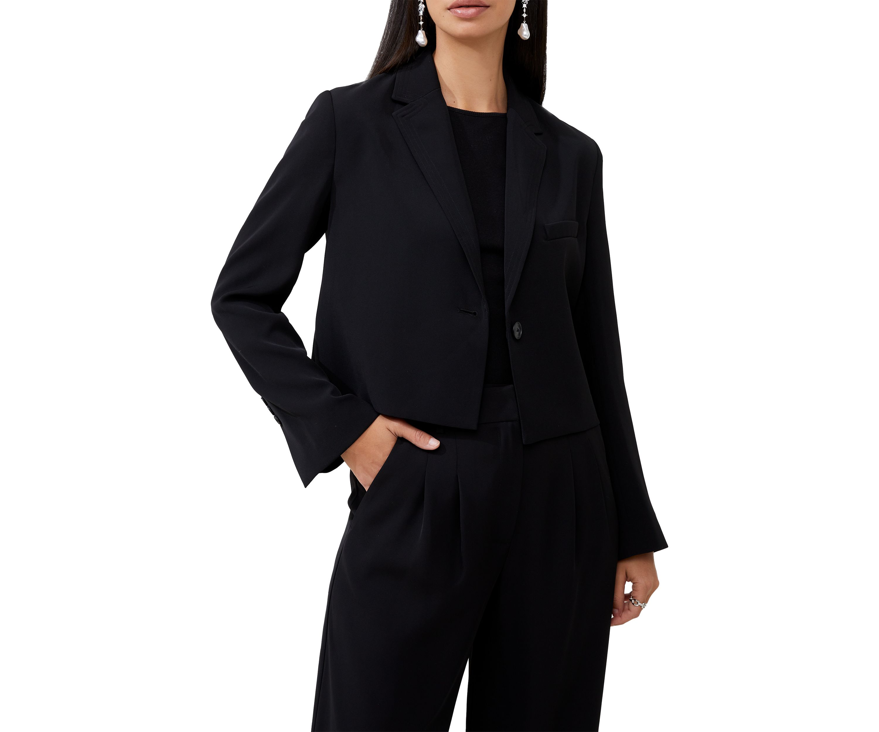 Harry Suiting Cropped Blazer