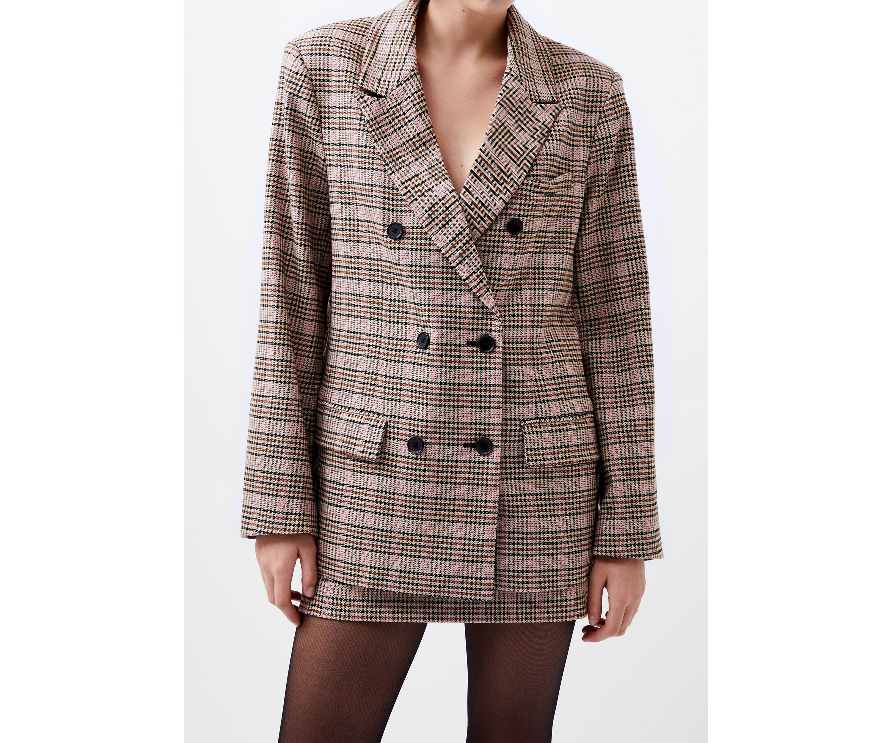 Gina Check Blazer
