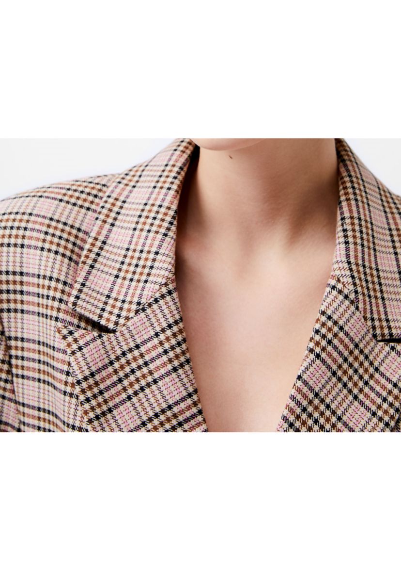 Gina Check Blazer
