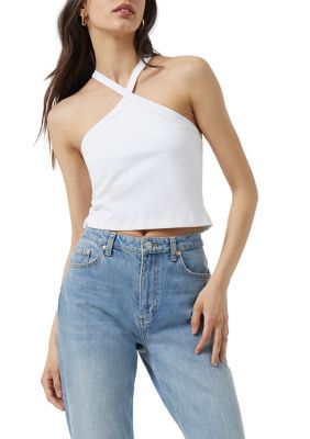 French Connection Women's Rebi Eco Jersey Halter Top