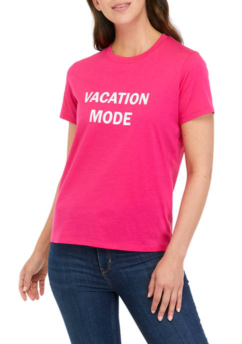 French Connection Vacation Mode Graphic T-Shirt