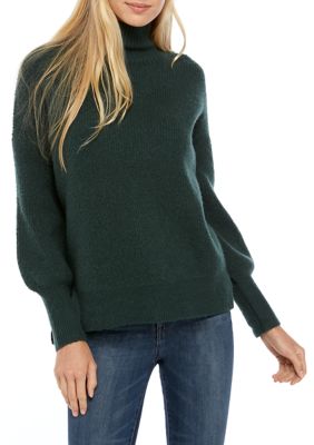 French good Connection Black Orla Flossy Rib Sweater