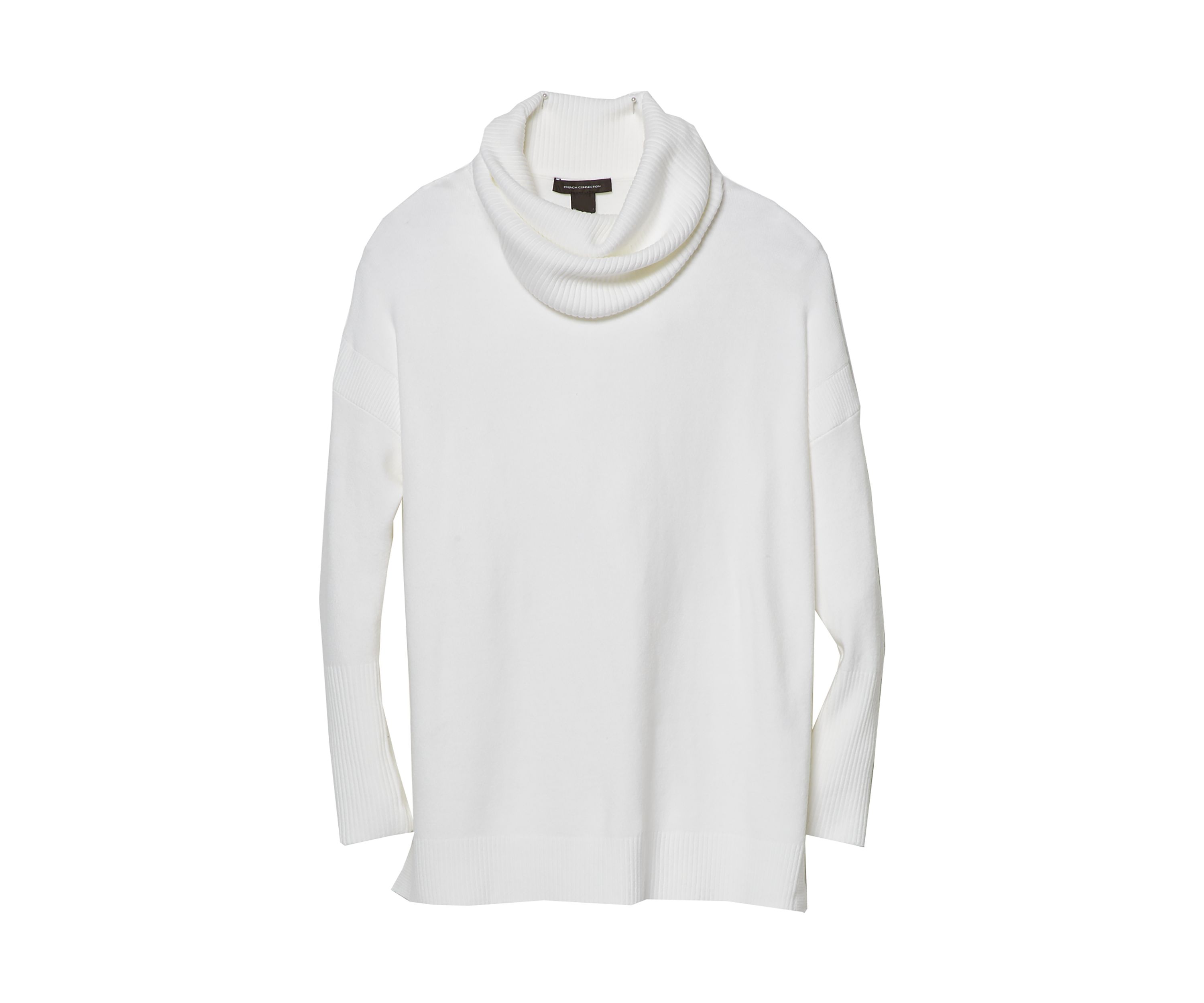 High Low Cowl Neck Sweater 