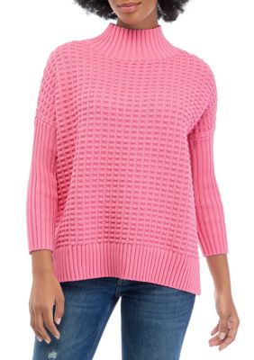 French connection urban flossy ribbed knit sweater sale