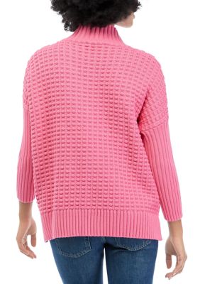 French connection urban outlet flossy ribbed knit sweater