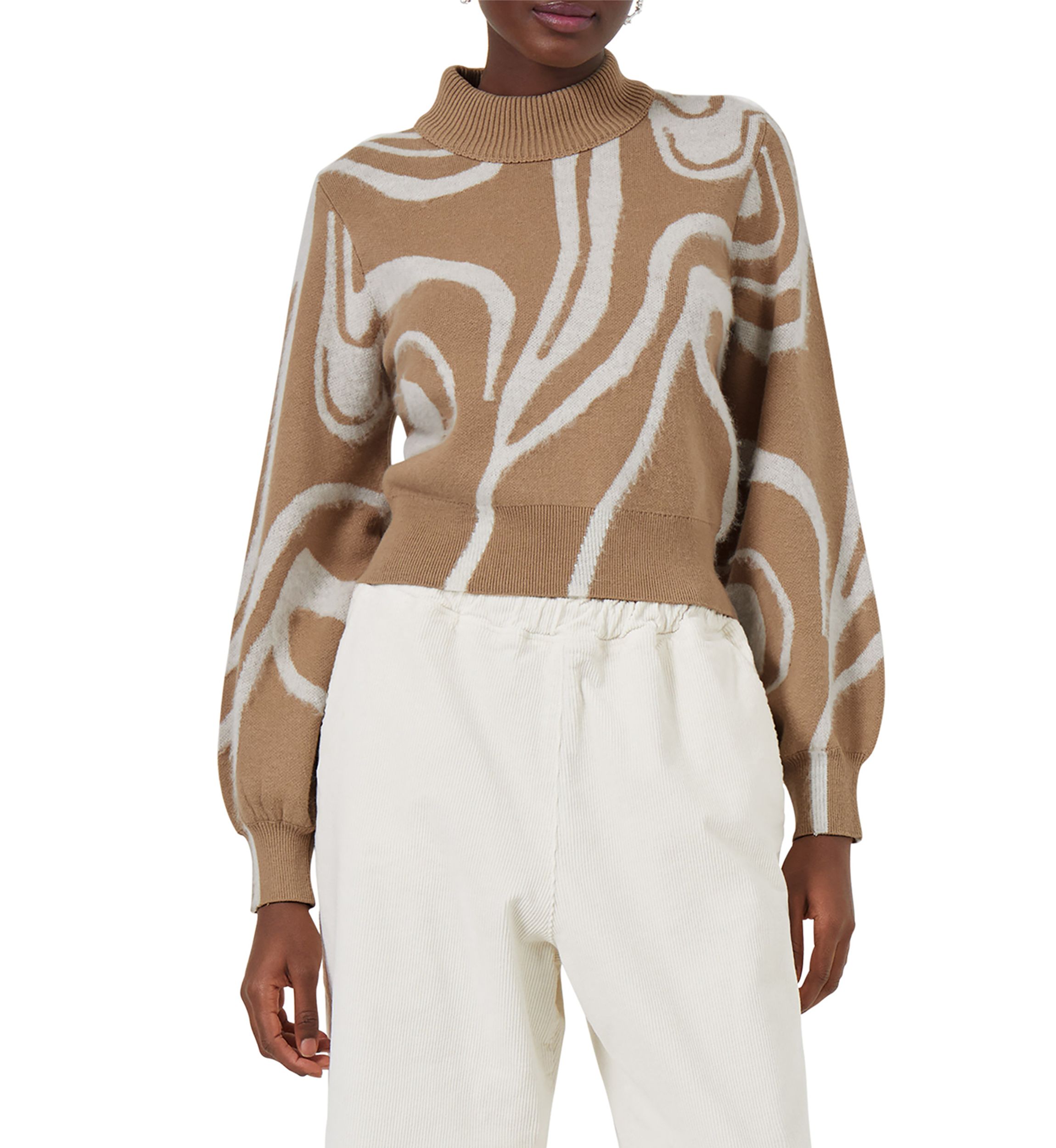 Maryssa Jacquard Sweater