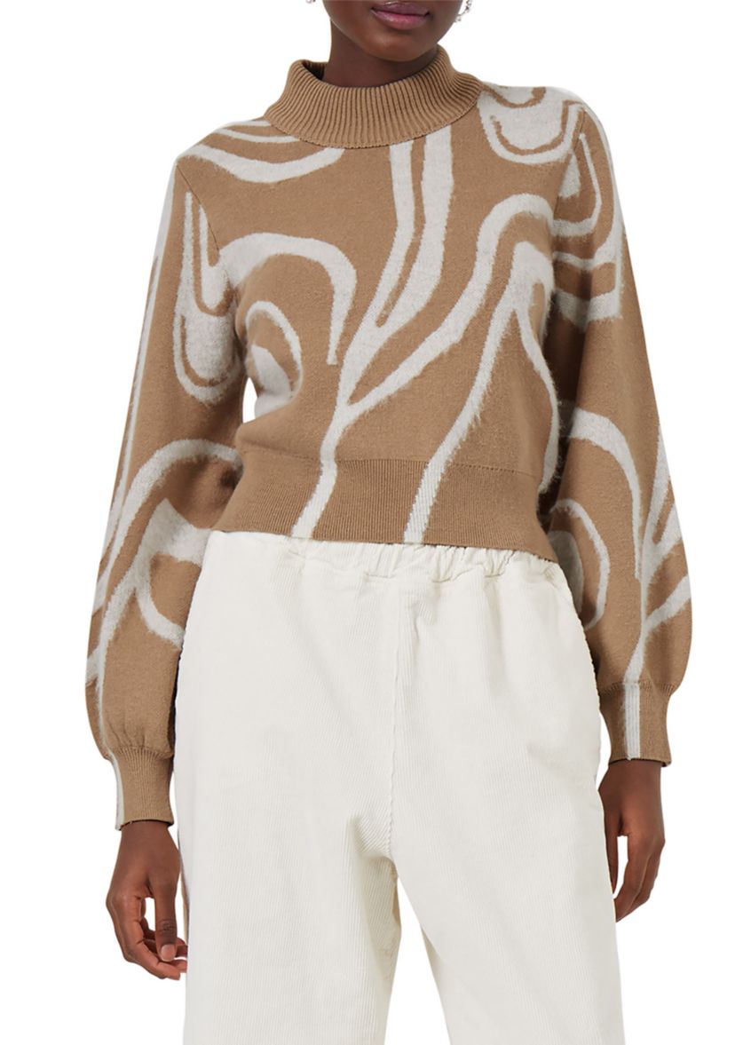 Maryssa Jacquard Sweater