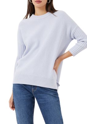 Mozart Textured Crew Neck Jumper