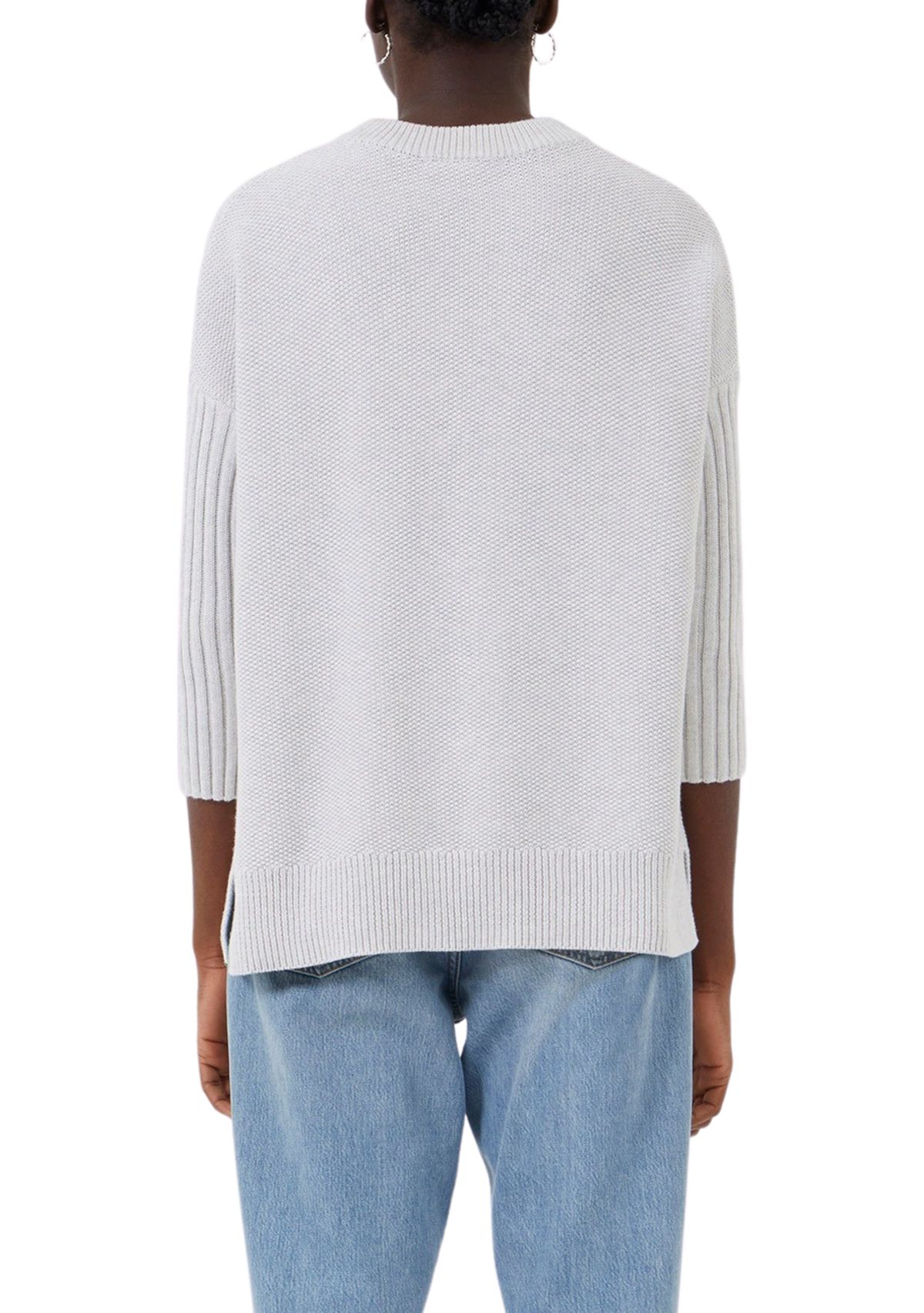 Mozart Textured Crew Neck Jumper