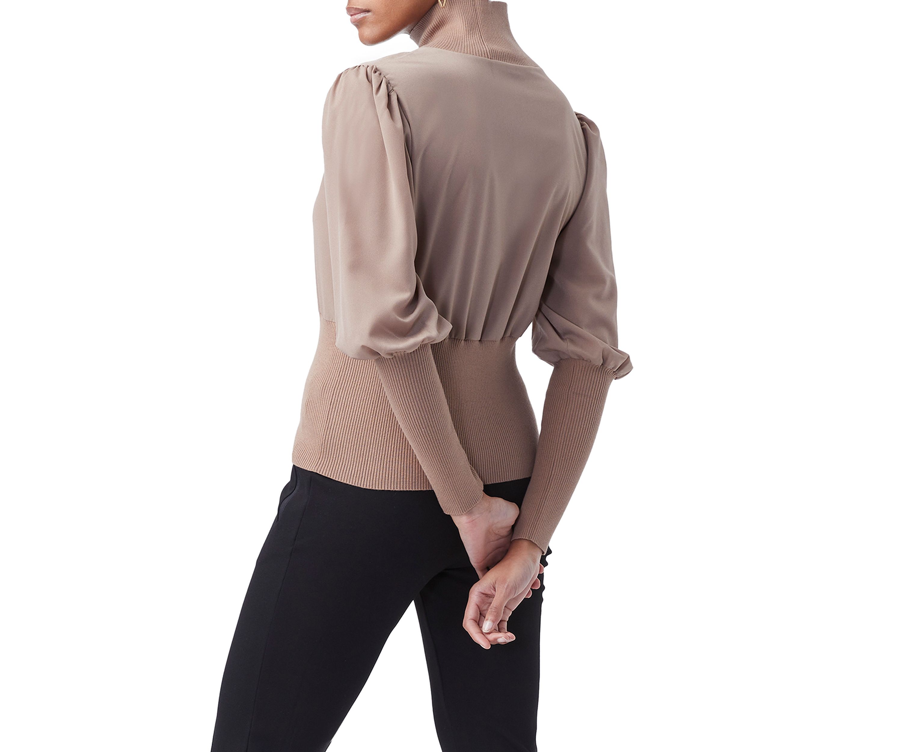 Krista Knit High Neck Sweater