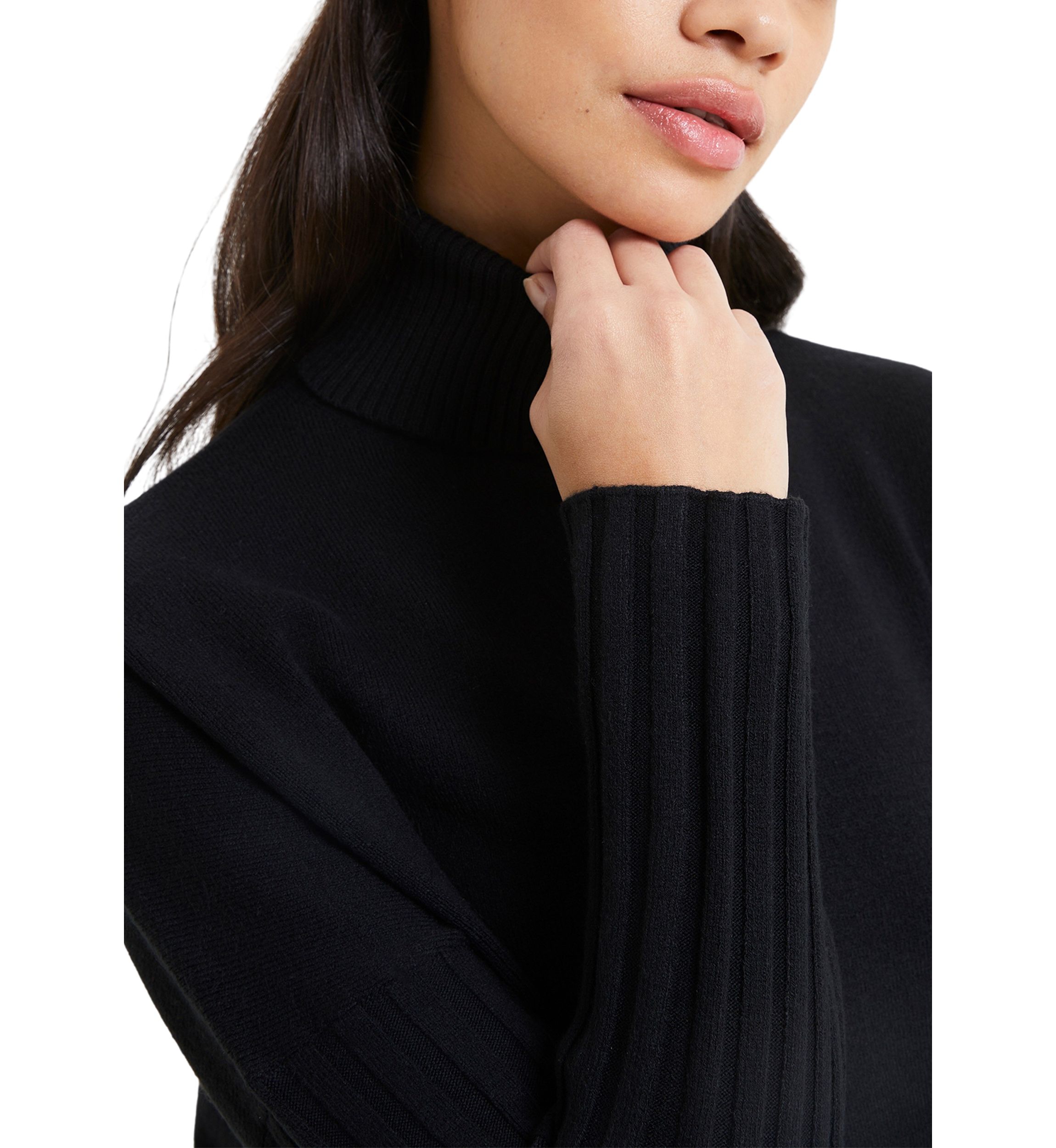 Baby Soft Mock Neck Jumper Sweater