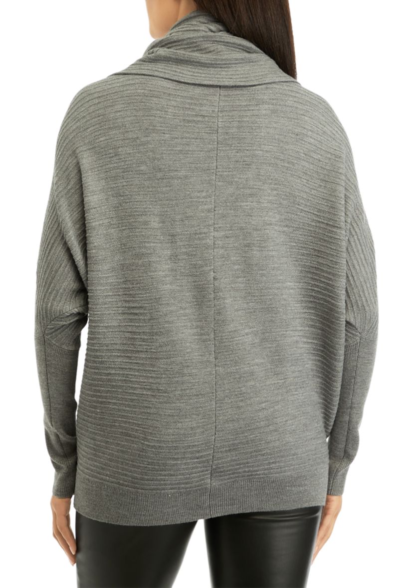 Baby Soft Ribbed Cowl Neck Jumper Sweater