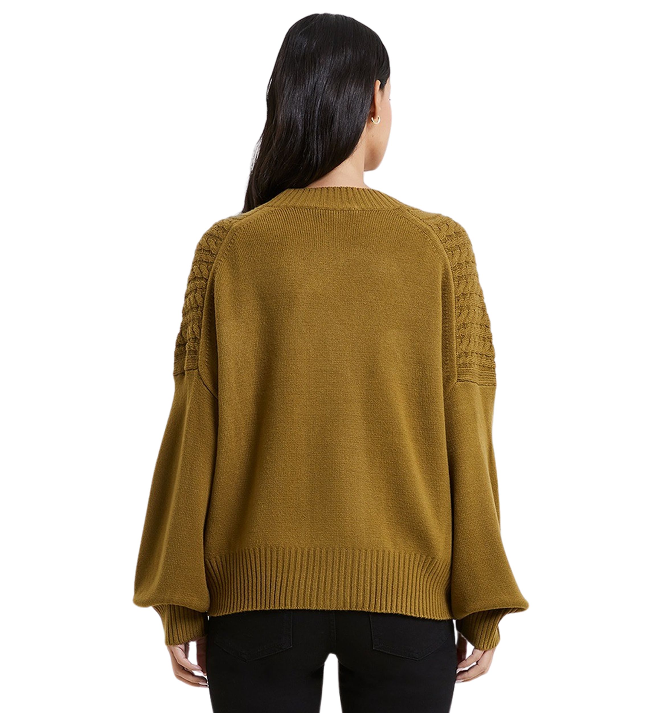 Baby Soft Cable Knit Cardigan 