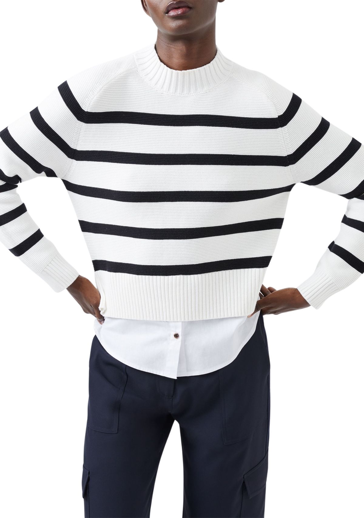 Lily Mozart Poplin Mix Top 