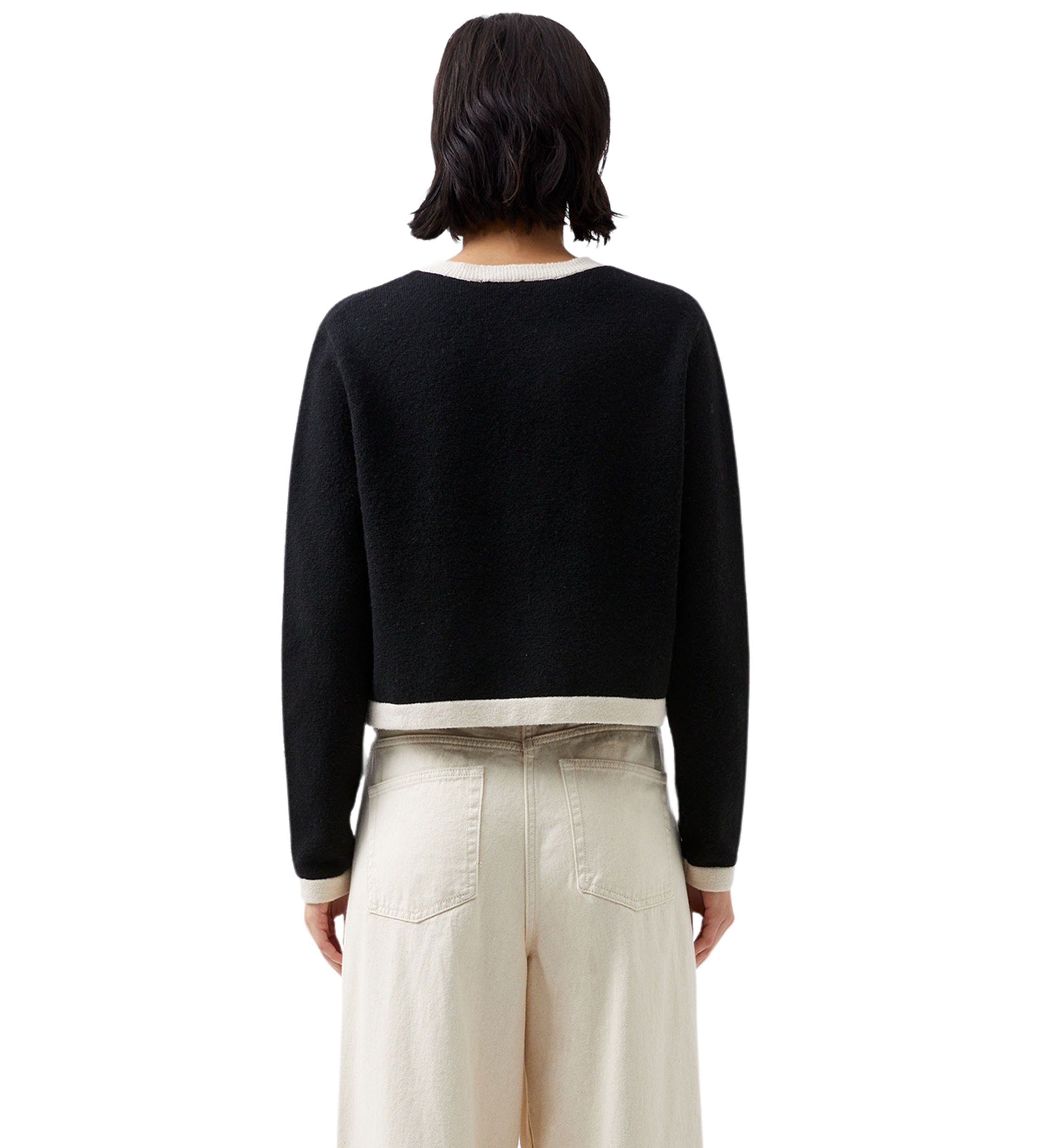 Contrast Cardigan