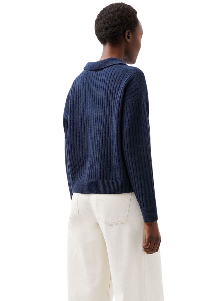Vhari Collar Long Sleeve Jumper