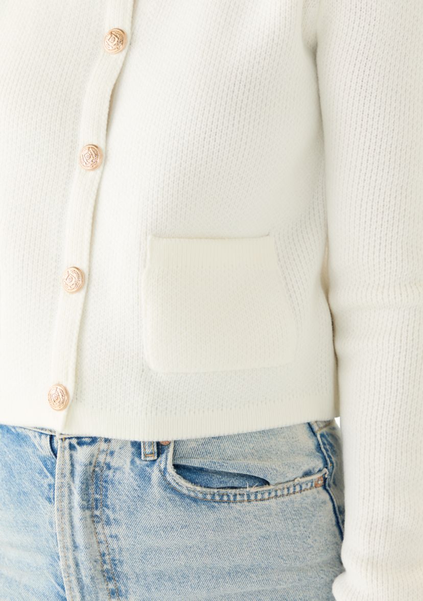 Gold Button Babysoft Cardigan