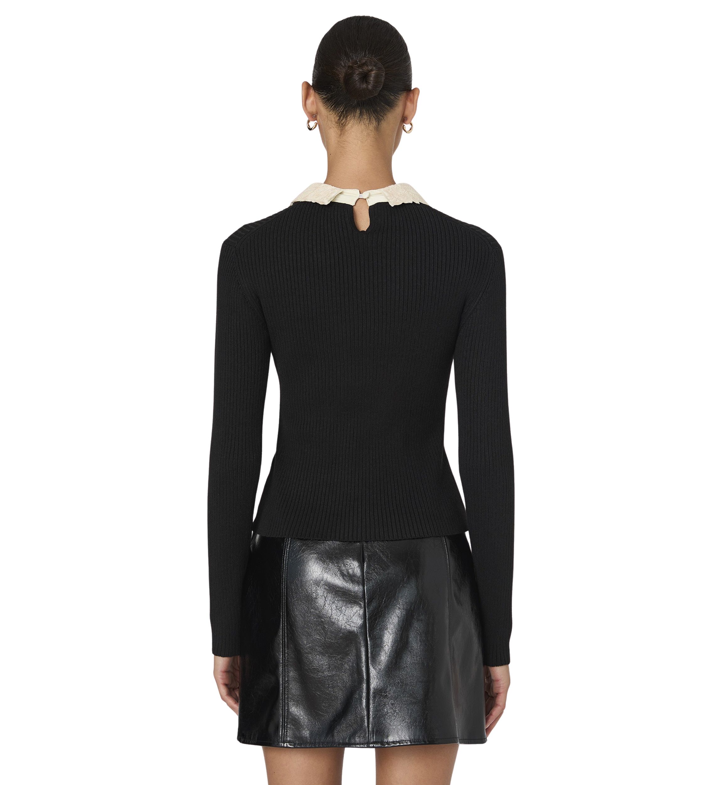 Mozza Embellished Knit Top