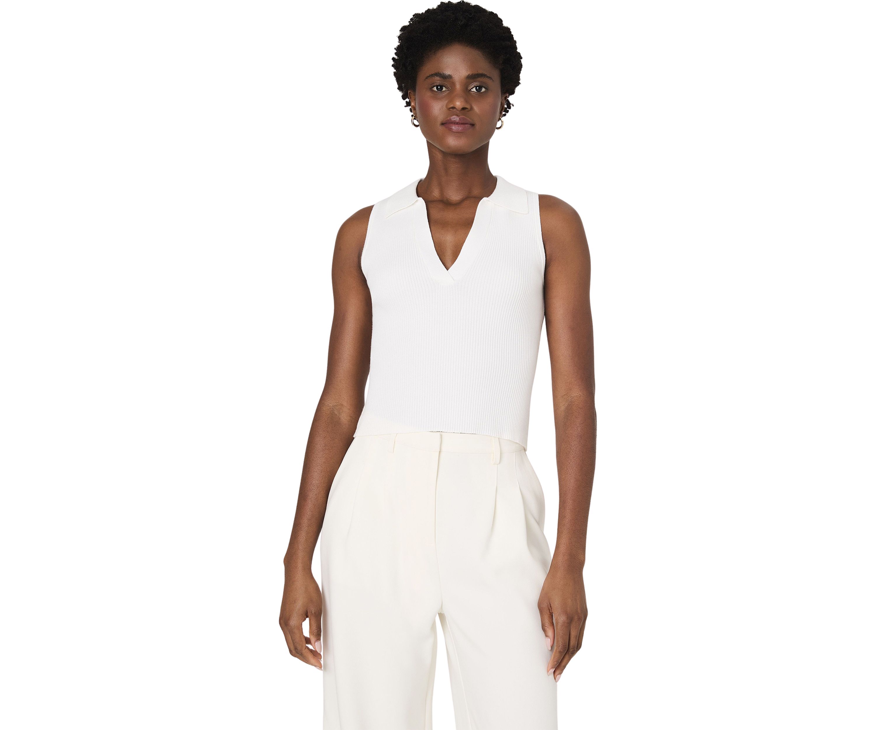 Mozza V-Neck Sleeveless Jumper