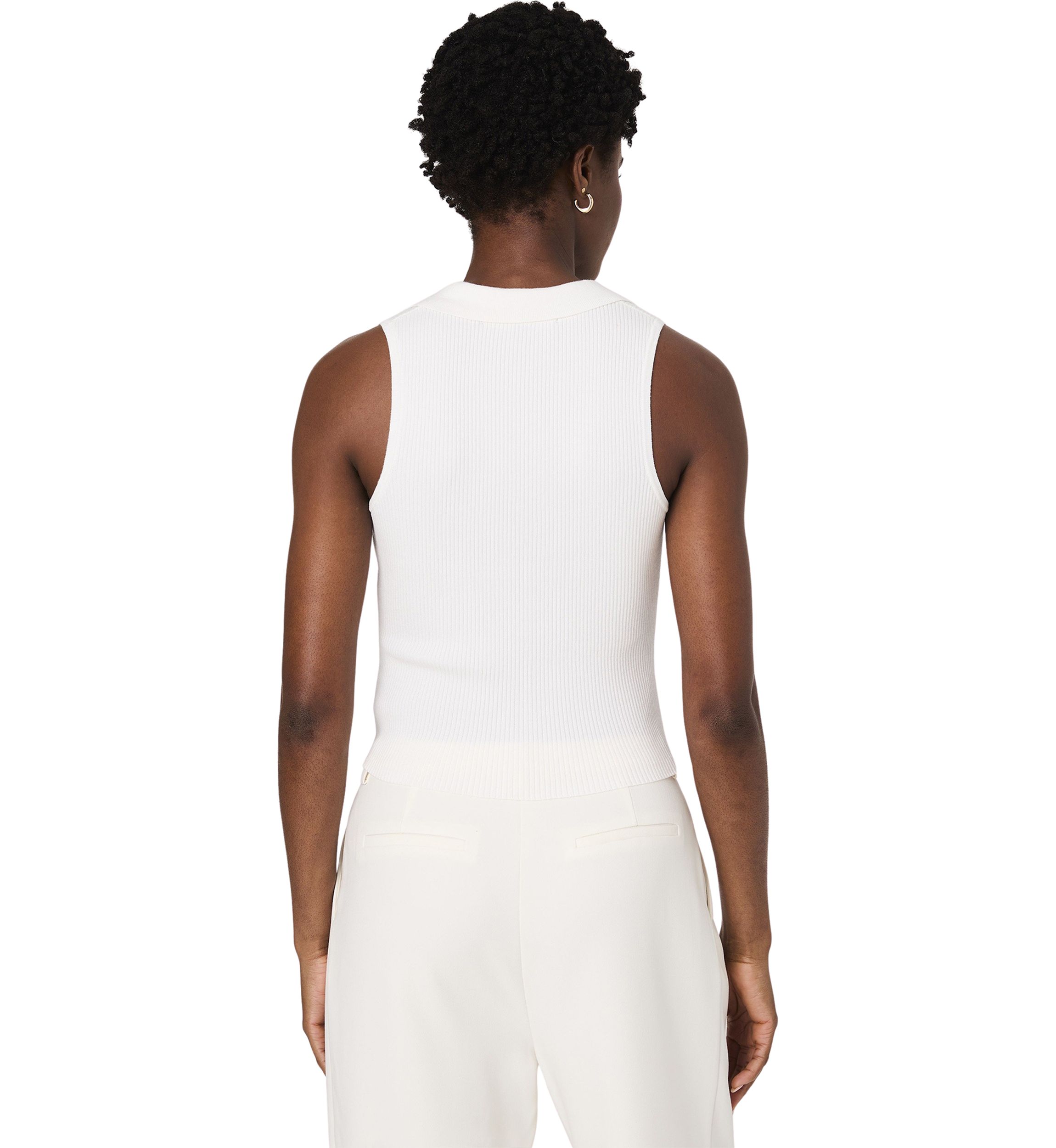 Mozza V-Neck Sleeveless Jumper