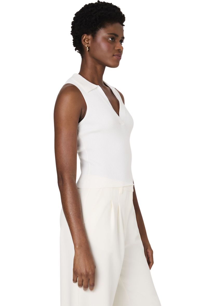 Mozza V-Neck Sleeveless Jumper
