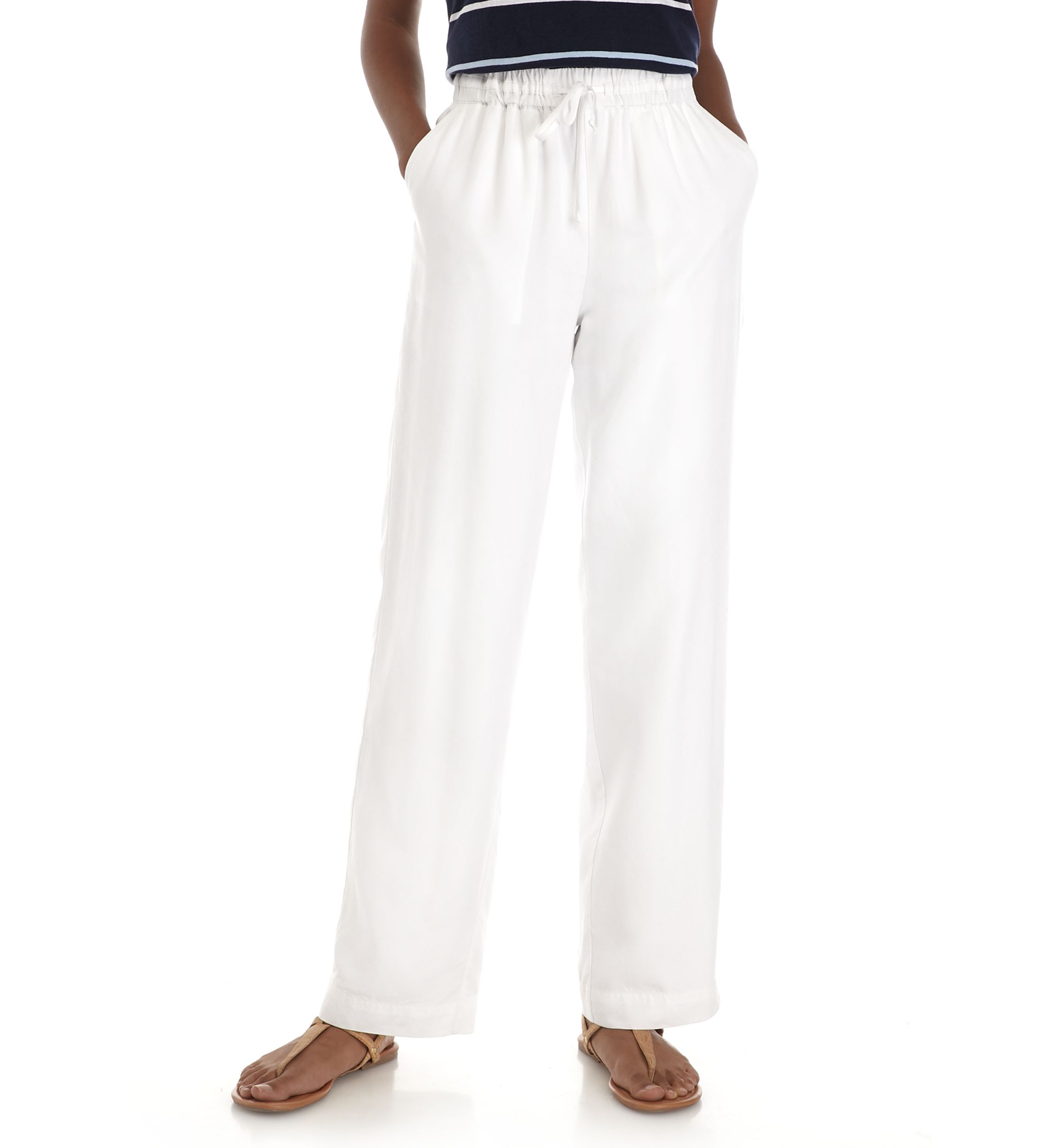 Petite Soft Pull On Pants 