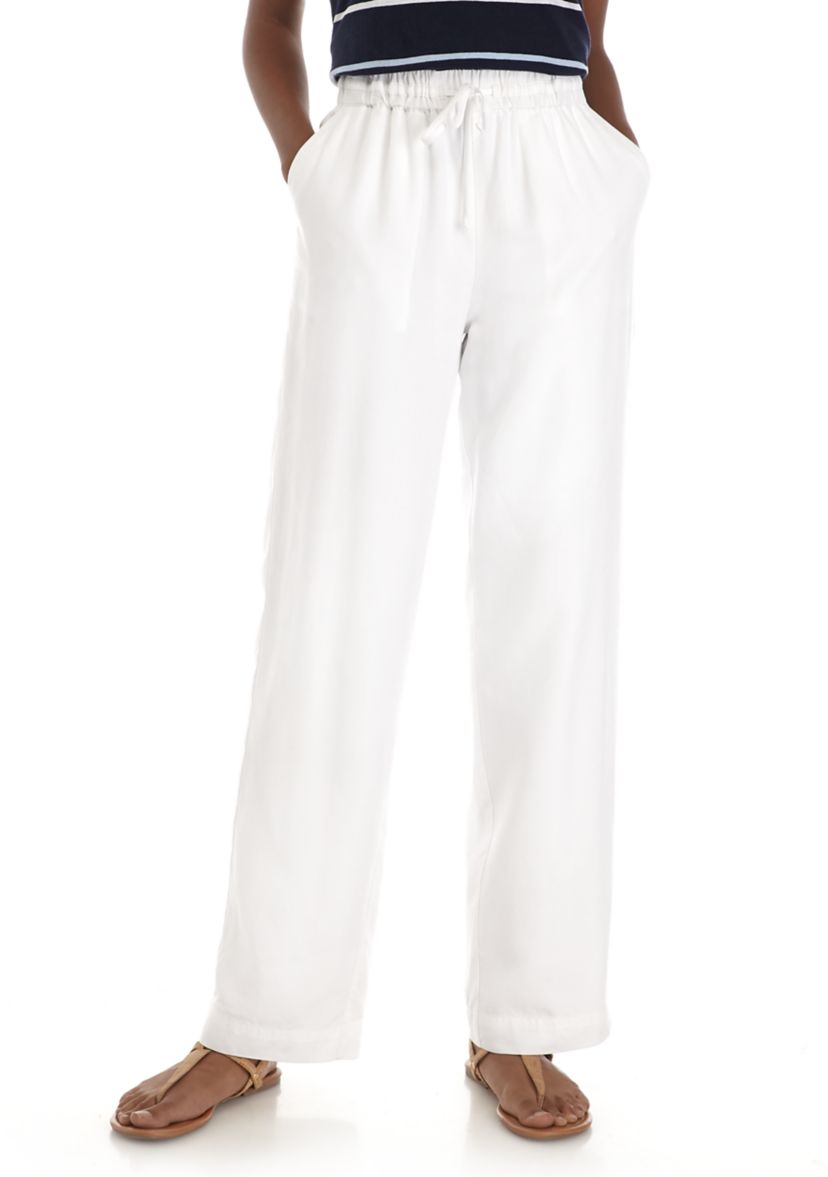 Petite Soft Pull On Pants 