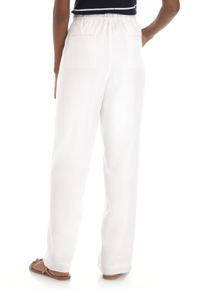 Petite Soft Pull On Pants 