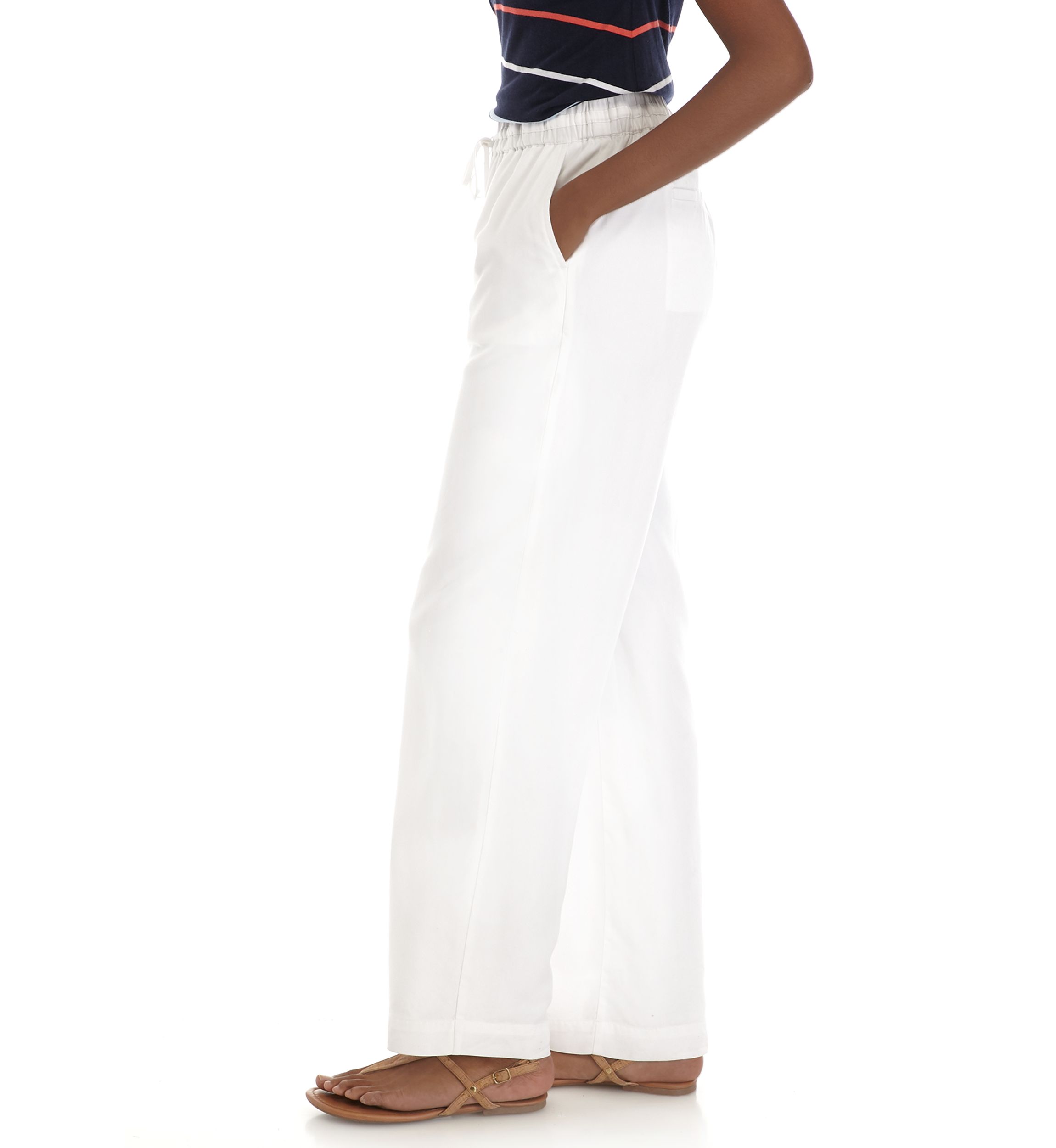 Petite Soft Pull On Pants 