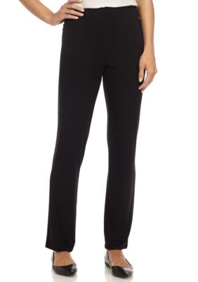 kim rogers petite straight leg pan