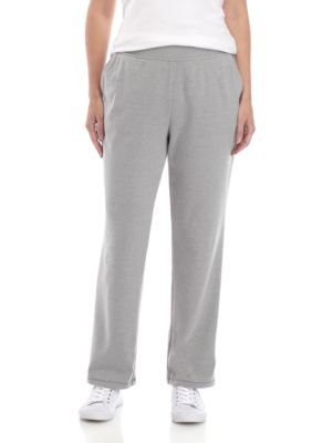 Kim Rogers Straight Leg Interlock Sweatpants belk