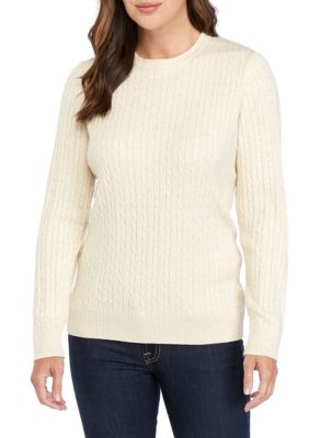 kim rogers cable knit sweater